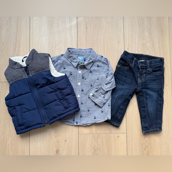 Baby Boy Gap Outfit 12 Months - Picture 1 of 1
